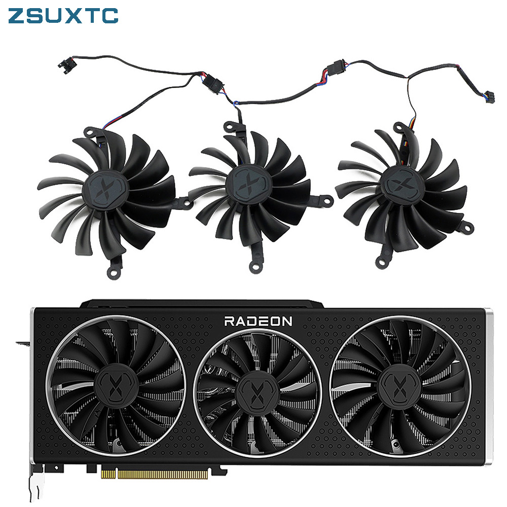 Rx 6900 Xt 16Gb - CF9015U12D CF1015U12D 6900XT ventilateur de refroidissement