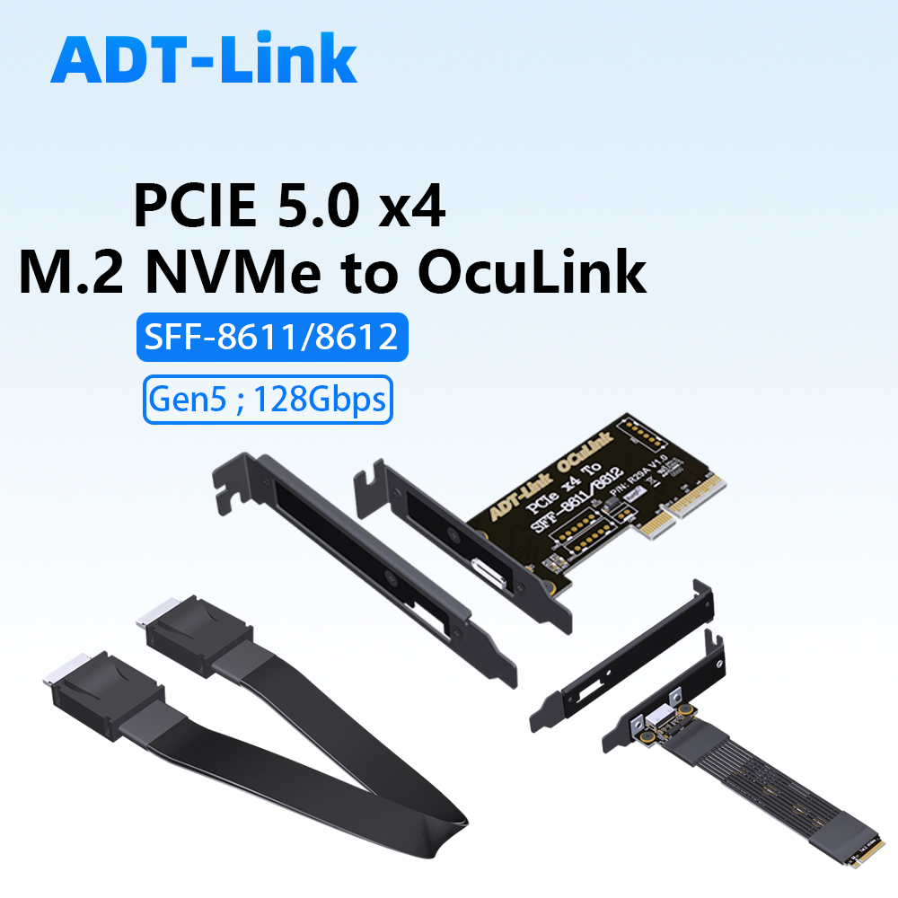Oculink Egpu Dock Graphics Card - Adaptateur PCIE 5.0 X4 Gen5 M.2