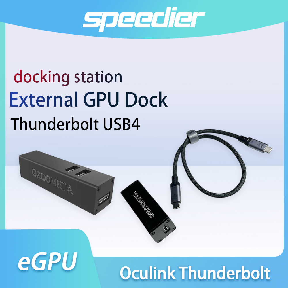 Oculink Egpu Dock Graphics Card - Adaptateur Oculink Thunderbolt USB4 pour ordinateur
