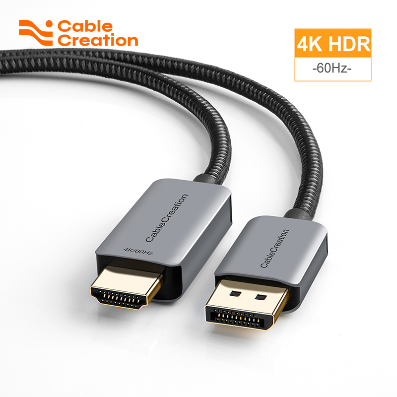 4 Hdmi Multi Monitor Video Card 4K - CableCreation Câble DisplayPort Actif vers HDMI