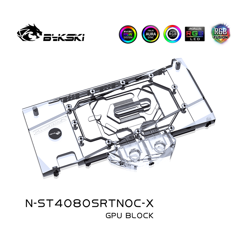 Bloc GPU Bykski N-ST4080SRTNOC - Rtx 4080 Super 16Gb avis et prix