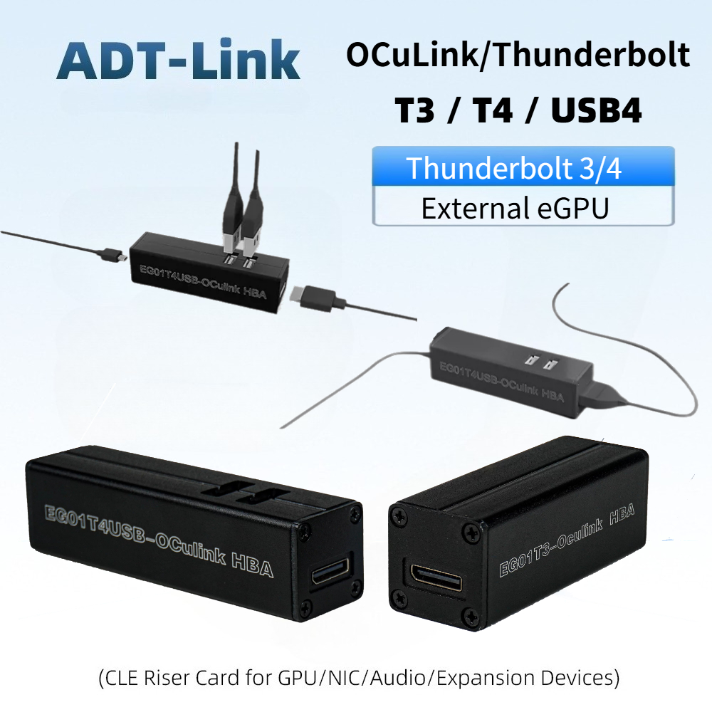 Adaptateur Thunderbolt 4 USB4  - Oculink Egpu Dock Graphics Card avis et prix