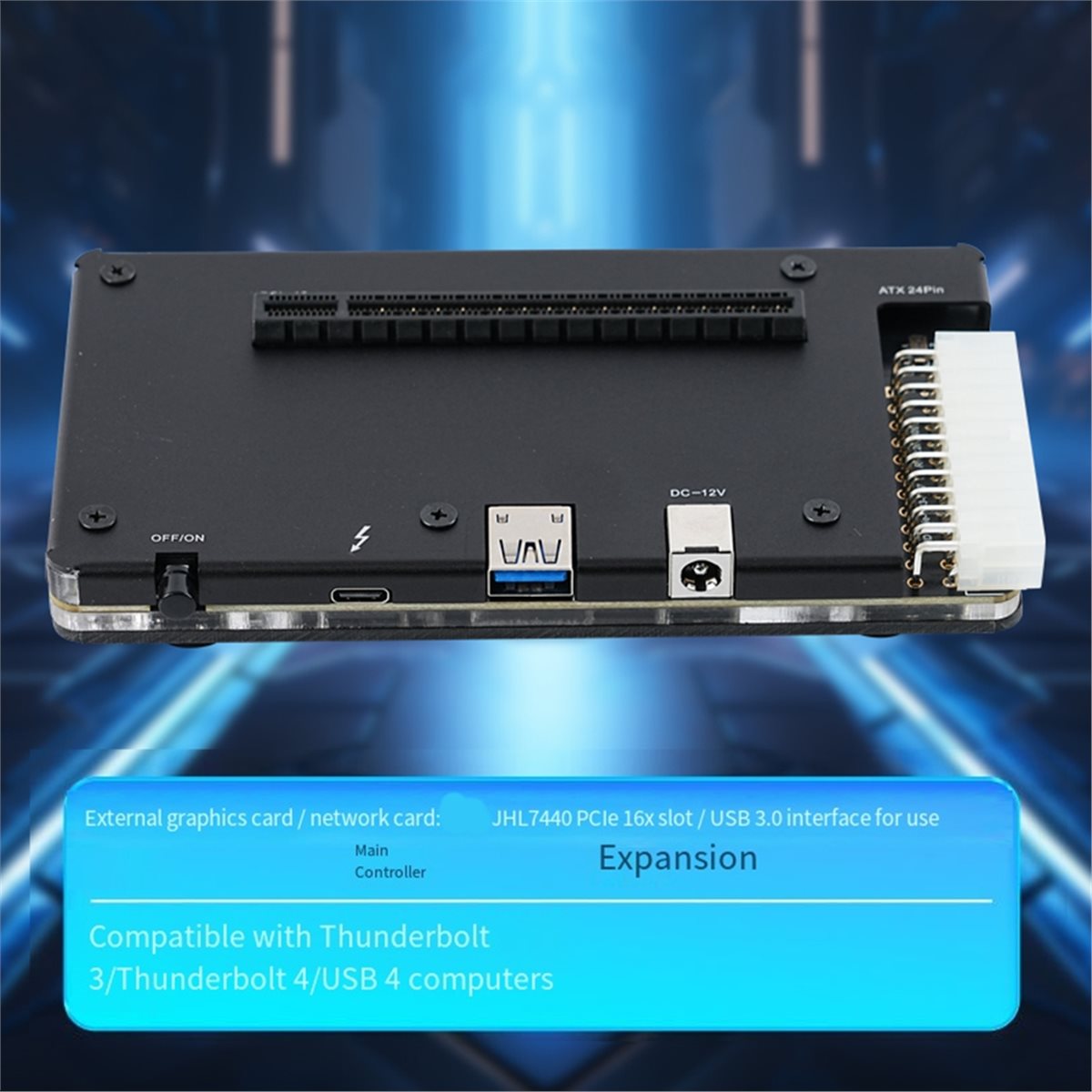 Boîtier EGPU ABIU professionne - Thunderbolt 4 External Gpu Enclosure avis et prix